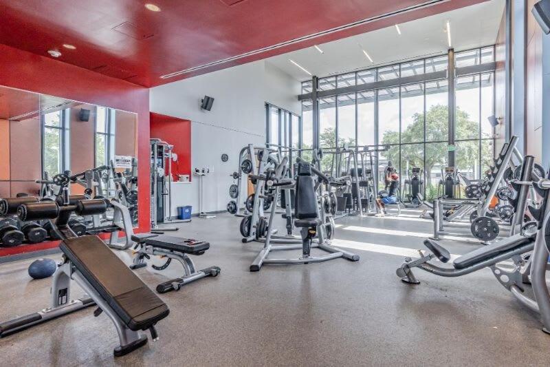 Htx Dtown Apt I Sleeps 7 Wi-Fi Parking Free Gym Χιούστον Εξωτερικό φωτογραφία